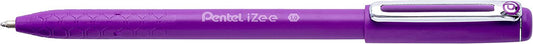 Pentel IZEE Ballpoint Pen Cap-Style 1.0mm Tip 0.5mm Line Violet (Pack 12) BX460-V - NWT FM SOLUTIONS - YOUR CATERING WHOLESALER