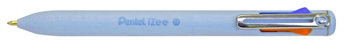 Pentel IZEE 4 Colour Ballpoint Pen Fashion 1.0mm Tip 0.5mm Line (Pack 12) BXC470-LC - NWT FM SOLUTIONS - YOUR CATERING WHOLESALER