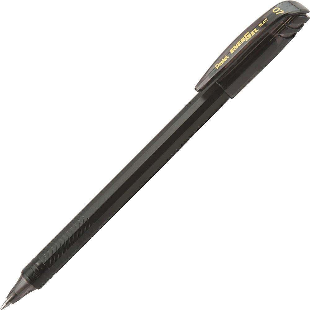 Pentel Energel Rollerball Pen Black ECO 96% (Pack 12) BL417R-A - NWT FM SOLUTIONS - YOUR CATERING WHOLESALER