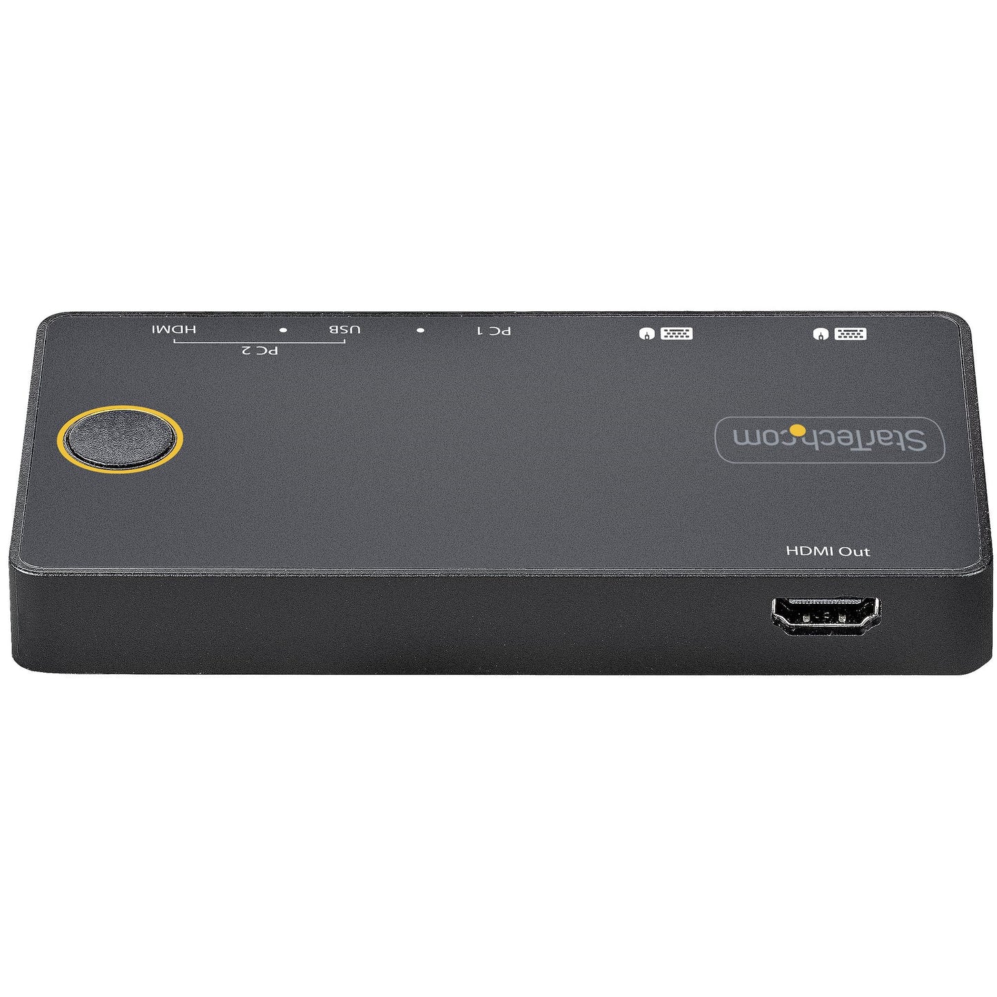 StarTech.com 2 Port Hybrid USB A HDMI USB C Single 4K 60Hz HDMI 2.0 KVM Switch