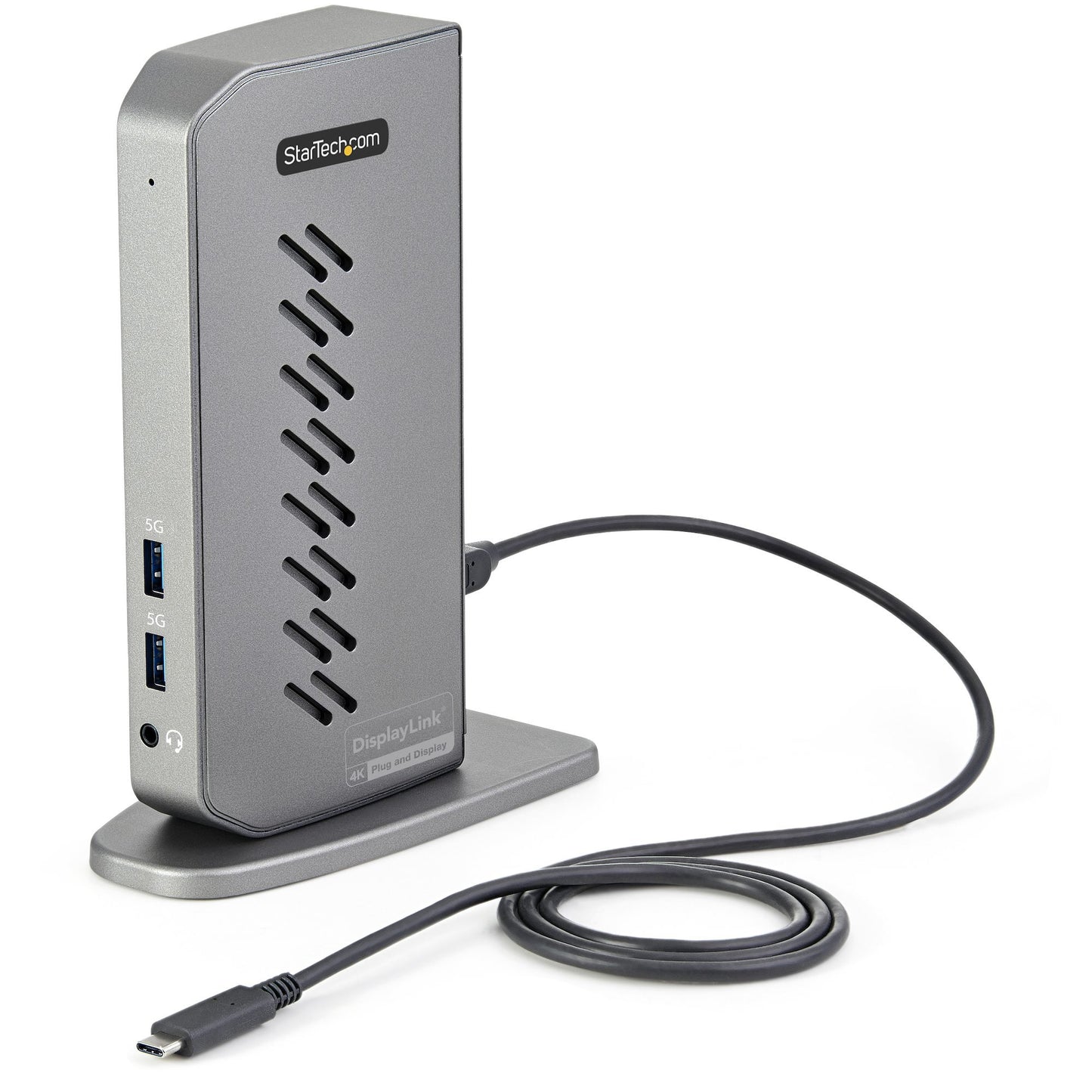StarTech.com USB C Dual Monitor 4K 60Hz HDMI DisplayPort 6x USB A GbE USB 3.1 Docking Station