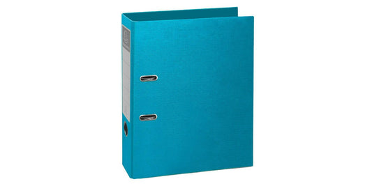Teksto Lever Arch File Prem Touch A4 80mm Spine Blue 53652E - NWT FM SOLUTIONS - YOUR CATERING WHOLESALER