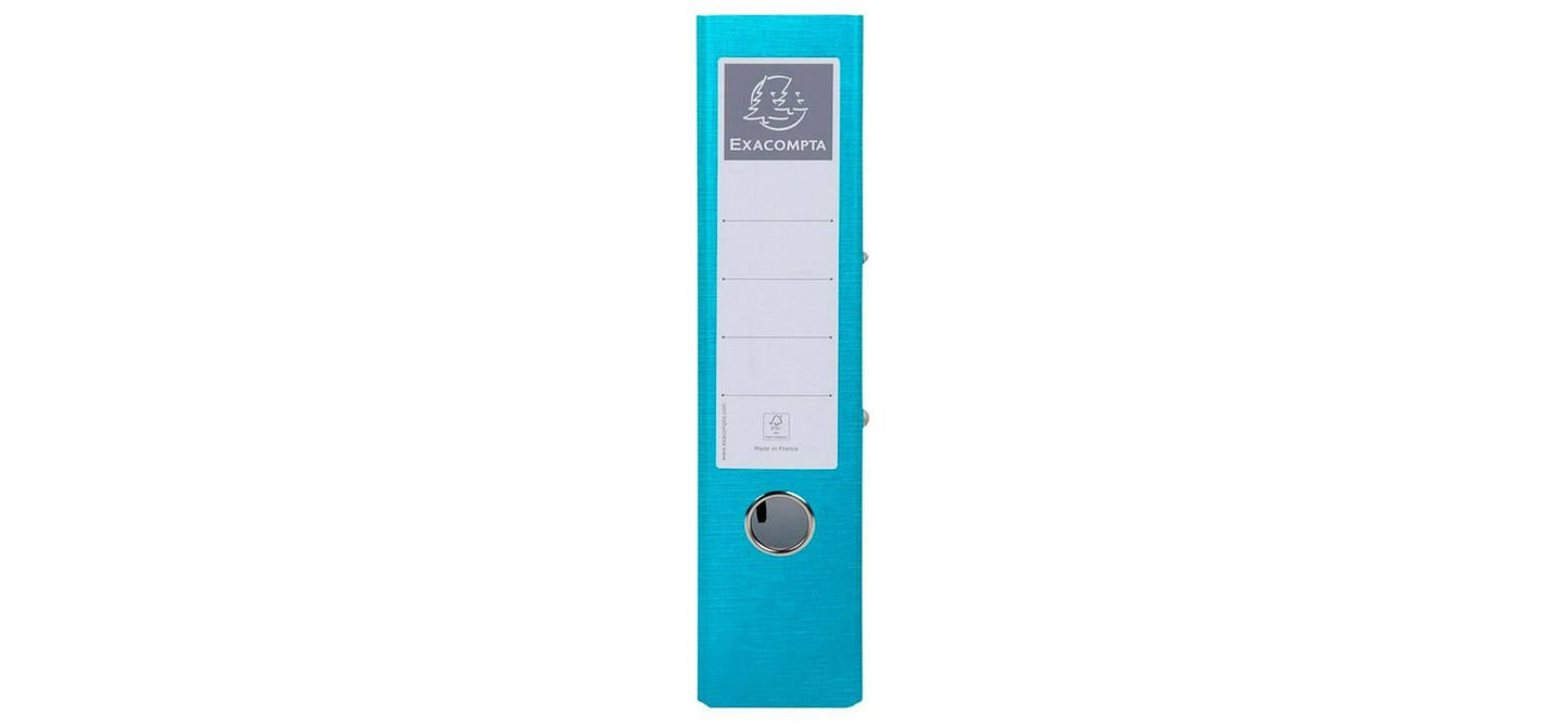 Teksto Lever Arch File Prem Touch A4 80mm Spine Blue 53652E