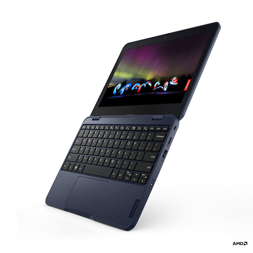Lenovo 100w G3 11.6 Inch AMD 3015e 4GB 128GB Windows 11 Pro National Academic Notebook