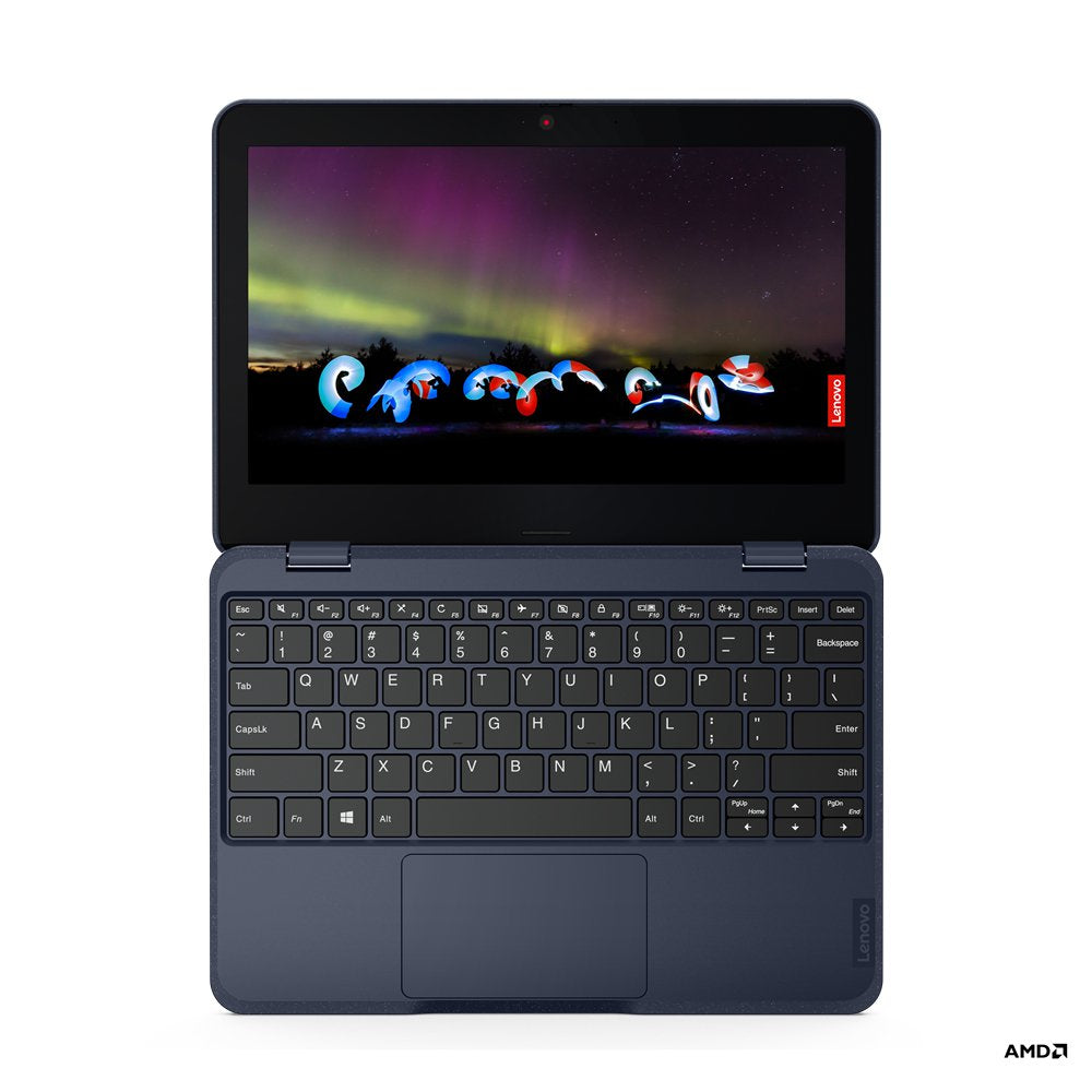 Lenovo 100w G3 11.6 Inch AMD 3015e 4GB 128GB Windows 11 Pro National Academic Notebook