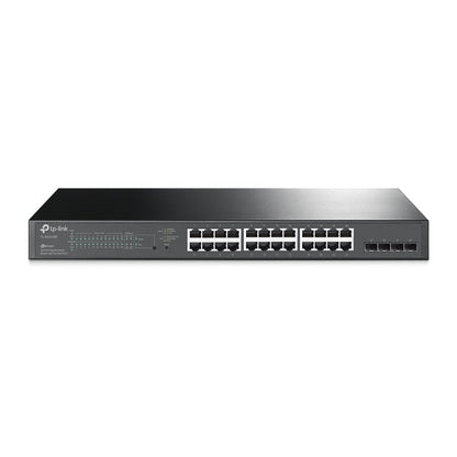 TP Link JetStream 28 Port Gigabit Smart Switch with 24 PoE Plus Ports - NWT FM SOLUTIONS - YOUR CATERING WHOLESALER