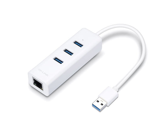 TP Link 3 Port USB 3.0 Hub Gigabit Ethernet Network Adapter - NWT FM SOLUTIONS - YOUR CATERING WHOLESALER
