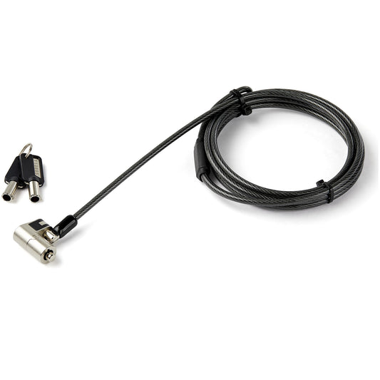 StarTech.com 2m Laptop Cable Lock K Slot Nano Wedge Key - NWT FM SOLUTIONS - YOUR CATERING WHOLESALER