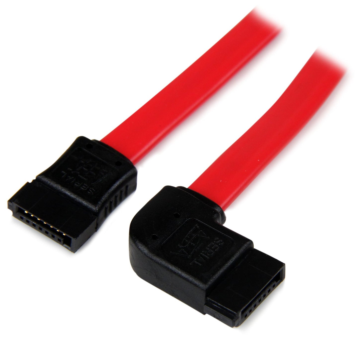 StarTech.com 18in SATA to Left Side Angle SATA Serial ATA Cable - NWT FM SOLUTIONS - YOUR CATERING WHOLESALER