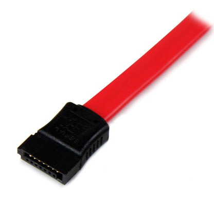 StarTech.com 18in SATA to Left Side Angle SATA Serial ATA Cable