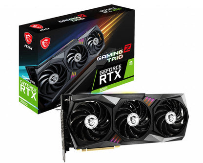 MSI NVIDIA GeForce 3060 GAMING Z TRIO 12GB GDDR6 Graphics Card