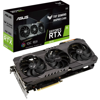ASUS TUF Gaming NVIDIA GeForce RTX 3070 V2 OC 8GB GDDR6 Graphics Card