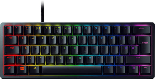 Razer Huntsman Mini Clicky Optical Purple Switch UK Layout USB Gaming Keyboard - NWT FM SOLUTIONS - YOUR CATERING WHOLESALER