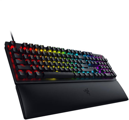 Razer Huntsman V2 Linear Optical Red Switch QWERTY UK Layout USB Wired Gaming Keyboard