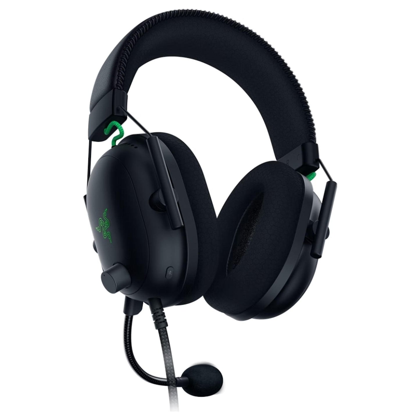 Razer Blackshark V2 Wired 3.5mm Connector Gaming Headset and USB Mic Enhancer Black