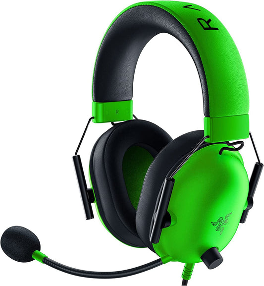Razer BlackShark V2 X Multi-Platform Wired 3.5mm Connector Gaming Headset Green - NWT FM SOLUTIONS - YOUR CATERING WHOLESALER