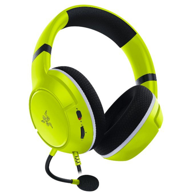 Razer Kaira X Xbox Wired 3.5mm Connector Eelectric Volt Lime Gaming Headset