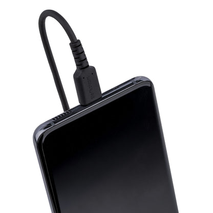 StarTech.com 0.5m USB A to C Coiled Heavy Duty Fast Charge and Sync Charging Cable