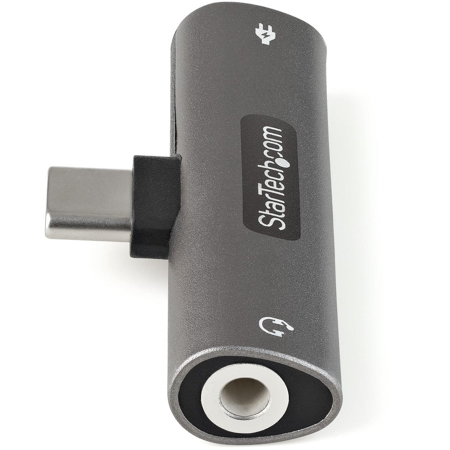 StarTech.com USB C Audio and Charge Adapter with 3.5mm TRRS Jack and 60W USB C Power Delivery