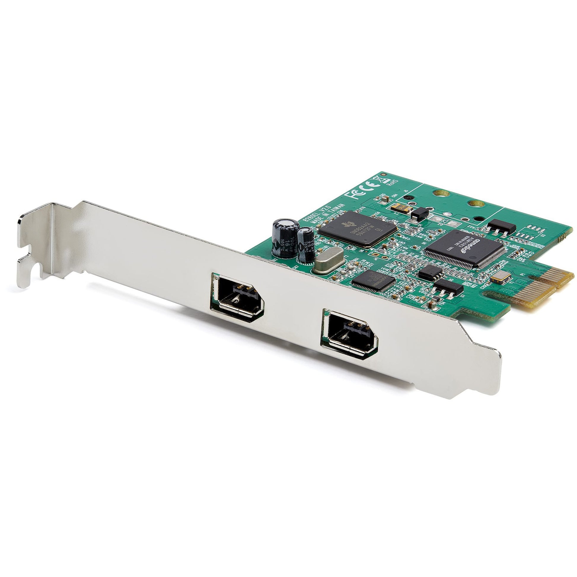 StarTech.com 2 Port PCI Express FireWire Card Adapter - NWT FM SOLUTIONS - YOUR CATERING WHOLESALER