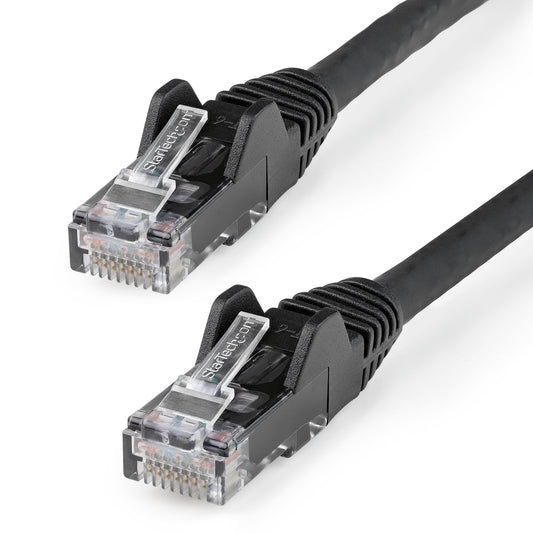 StarTech.com 2m CAT6 Ethernet Low Smoke Zero Halogen 10 Gigabit Black UTP Network Cable - NWT FM SOLUTIONS - YOUR CATERING WHOLESALER