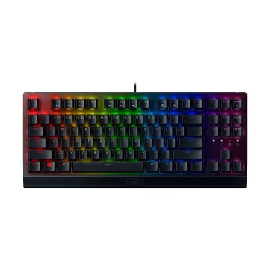 Razer Blackwidow V3 Tenkeyless Green Switch USB QWERTY UK Layout Gaming Keyboard - NWT FM SOLUTIONS - YOUR CATERING WHOLESALER