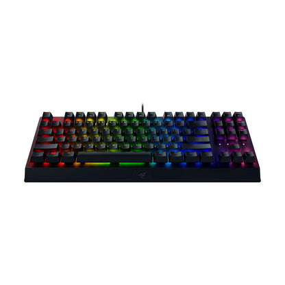 Razer Blackwidow V3 Tenkeyless Green Switch USB QWERTY UK Layout Gaming Keyboard