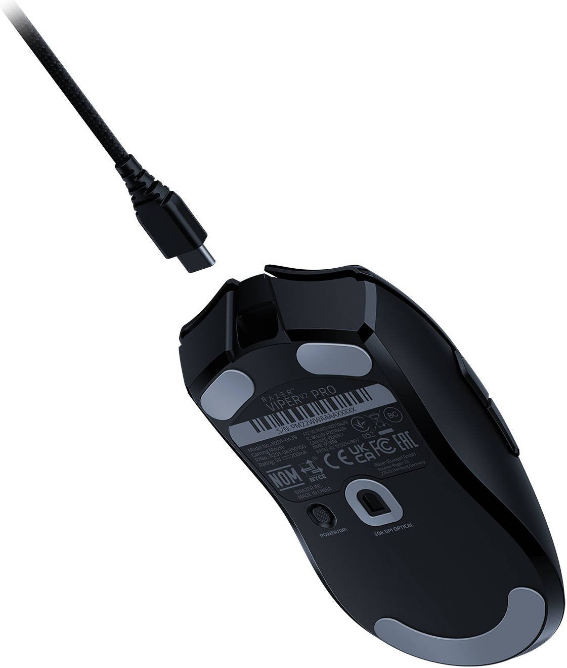 Razer Viper V2 Pro 30000 DPI Wireless Optical Gaming Mouse Black