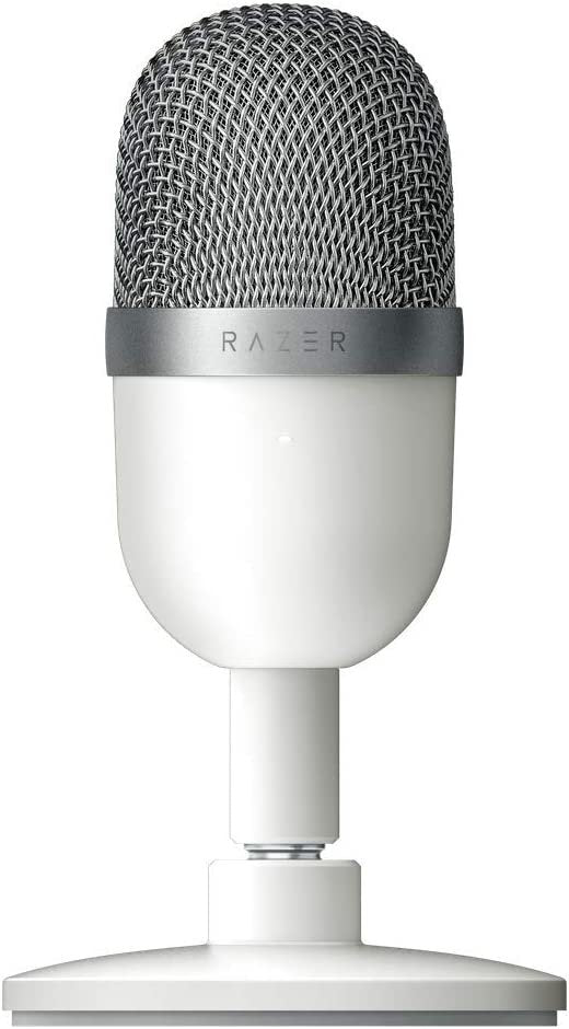 Razer Seiren Mini USB Mercury White Table Microphone - NWT FM SOLUTIONS - YOUR CATERING WHOLESALER