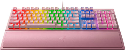 Razer BlackWidow V3 Green Switch USB QWERTY US English Keyboard Metallic Quartz