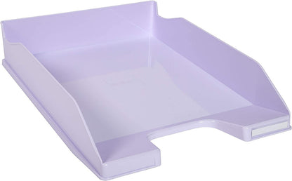 Exacompta Letter Trays Combo Midi Aquarel Glossy Pastel (Pack 4) 113296SETD