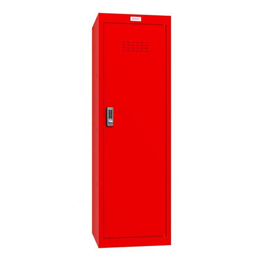 Phoenix CL Series Size 4 Cube Locker in Red with Electronic Lock CL1244RRE - NWT FM SOLUTIONS - YOUR CATERING WHOLESALER