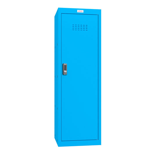 Phoenix CL Series Size 4 Cube Locker in Blue with Electronic Lock CL1244BBE - NWT FM SOLUTIONS - YOUR CATERING WHOLESALER