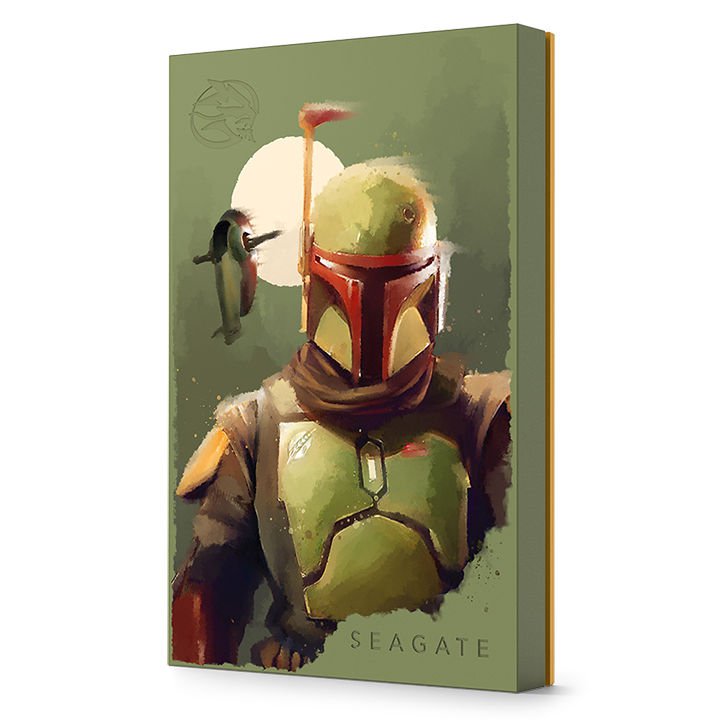 Seagate External 2TB Star Wars Boba Fett USB3