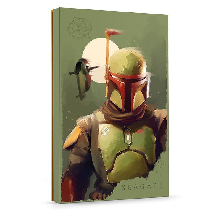 Seagate External 2TB Star Wars Boba Fett USB3