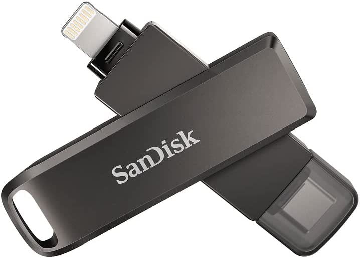 SanDisk 256GB iXpand USB-C Lightning Flash Drive - NWT FM SOLUTIONS - YOUR CATERING WHOLESALER