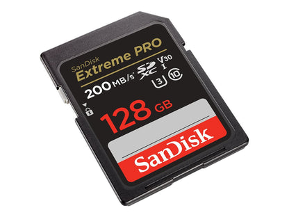 SanDisk Extreme PRO 128GB SDXC UHS-I Class 10 Memory Card