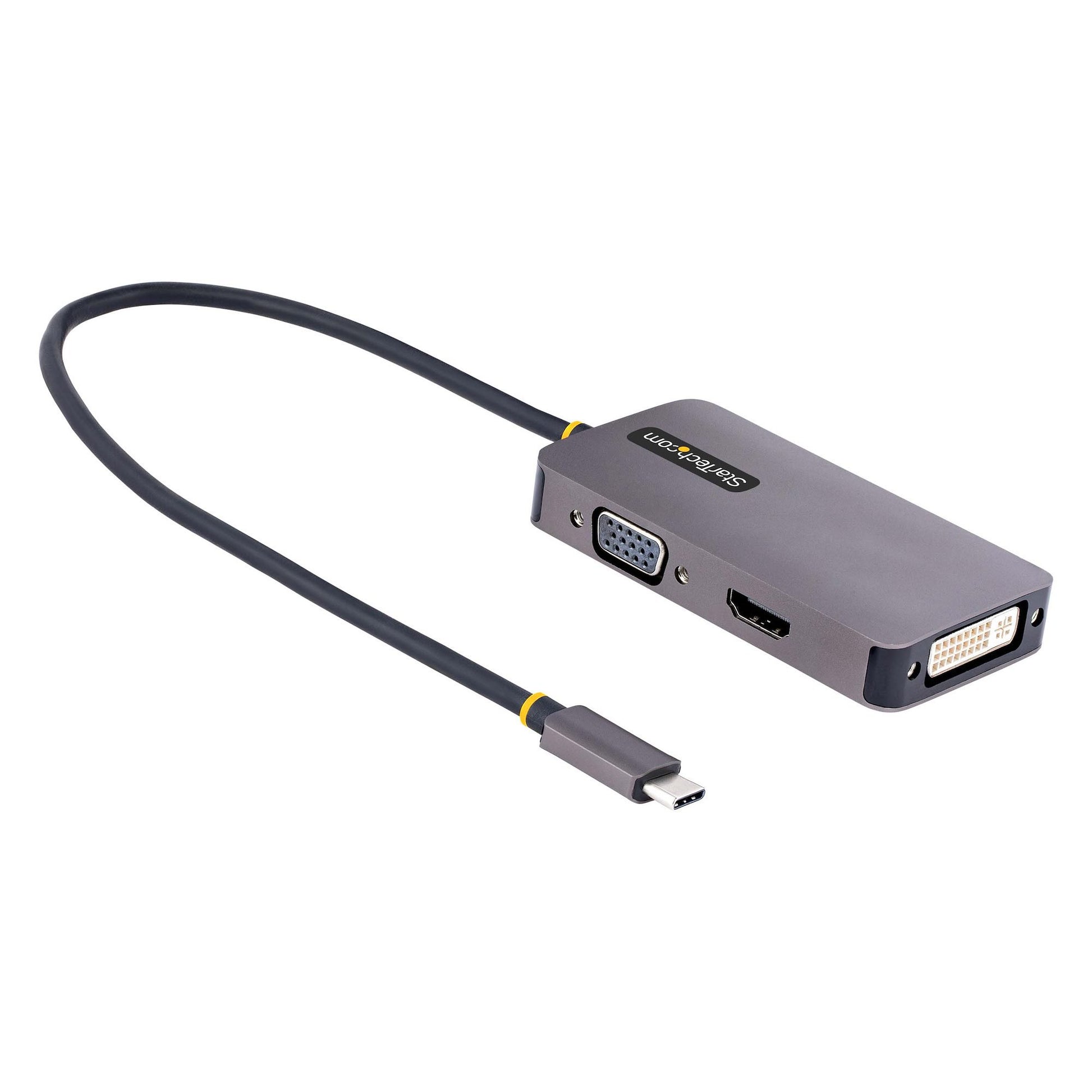 StarTech.com USB C Video Adapter HDMI VGA DVI - NWT FM SOLUTIONS - YOUR CATERING WHOLESALER