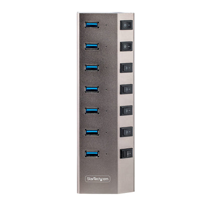 StarTech.com 7 Port Self-Powered USB-C Hub 7x BC 1.2