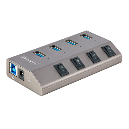 StarTech.com 4-Port Self-Powered USB-C Hub 4x BC 1.2 - NWT FM SOLUTIONS - YOUR CATERING WHOLESALER