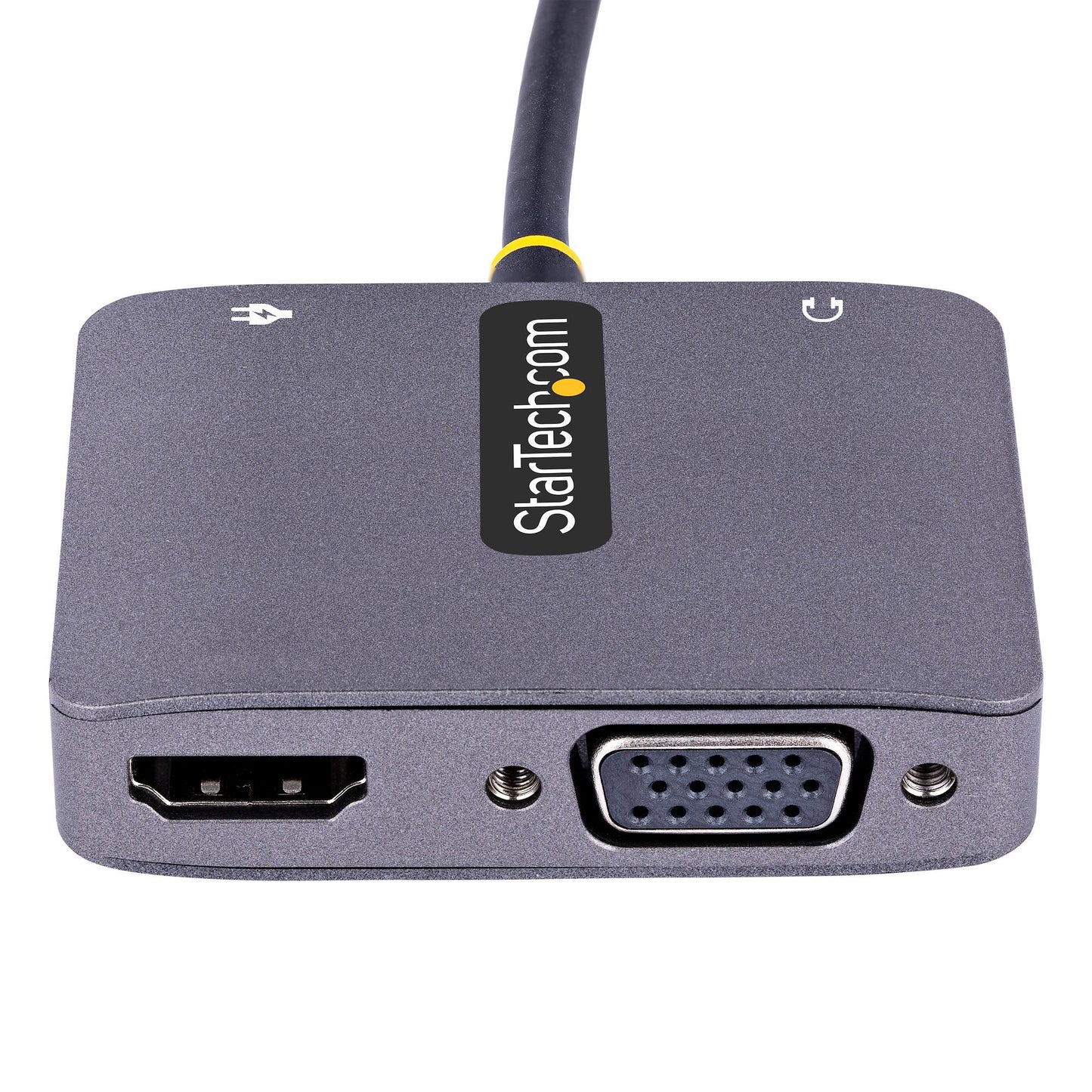 StarTech.com USB C Video Adapter HDMI VGA 4K HDR PD