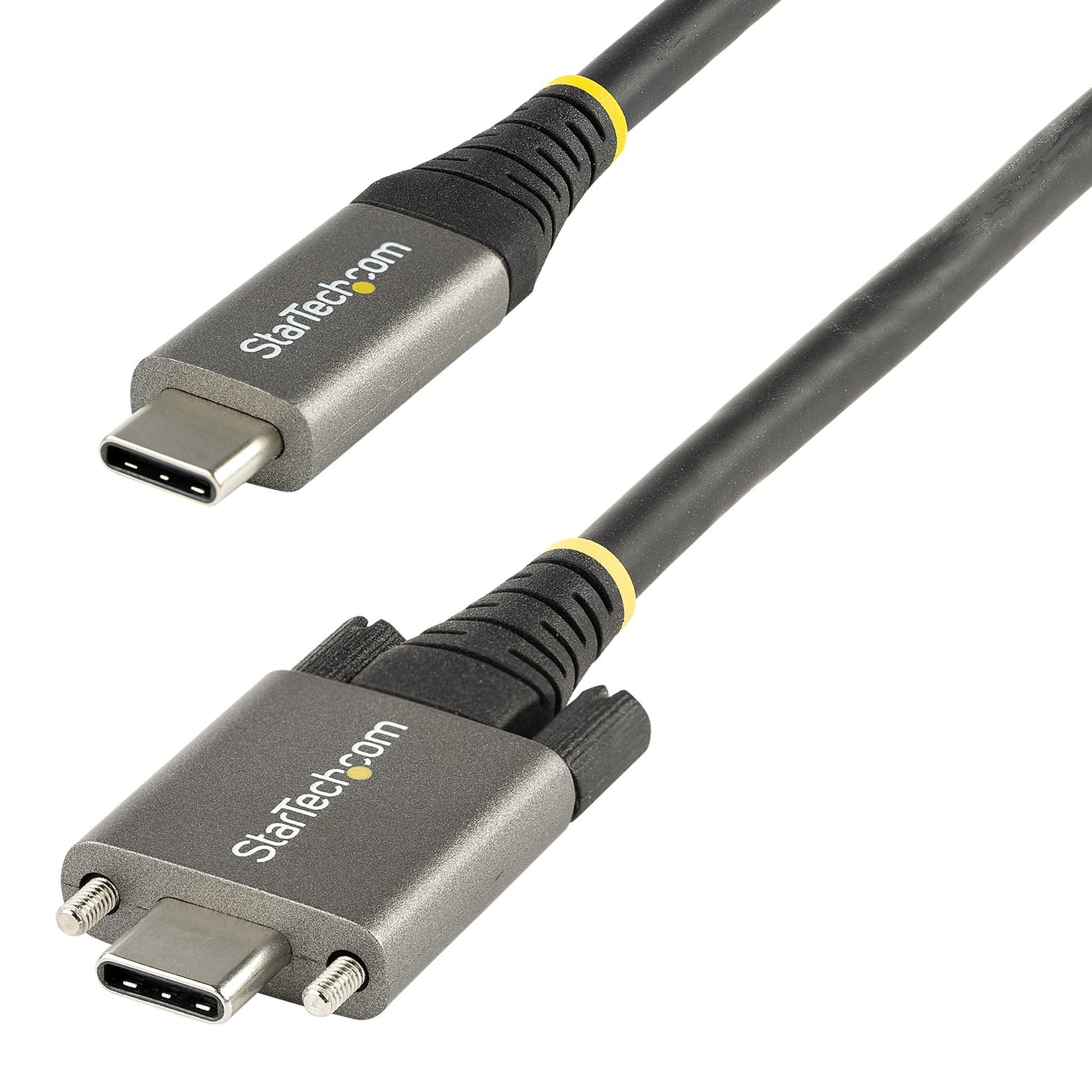 StarTech.com 1m Side Screw Locking USB C Cable 10Gbps - NWT FM SOLUTIONS - YOUR CATERING WHOLESALER