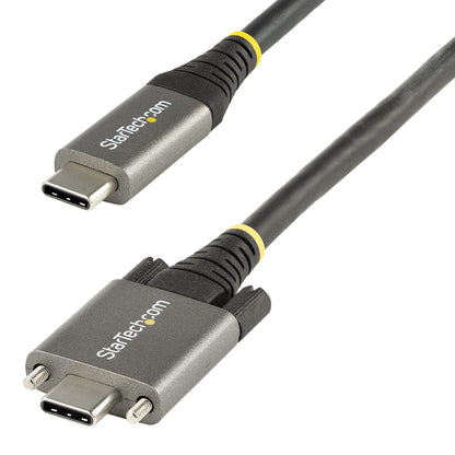 StarTech.com 1m Side Screw Locking USB C Cable 10Gbps - NWT FM SOLUTIONS - YOUR CATERING WHOLESALER