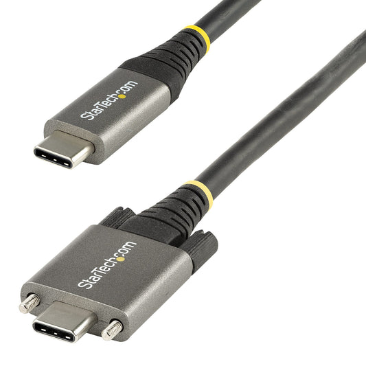 StarTech.com 1m Side Screw Locking USB C Cable 10Gbps - NWT FM SOLUTIONS - YOUR CATERING WHOLESALER