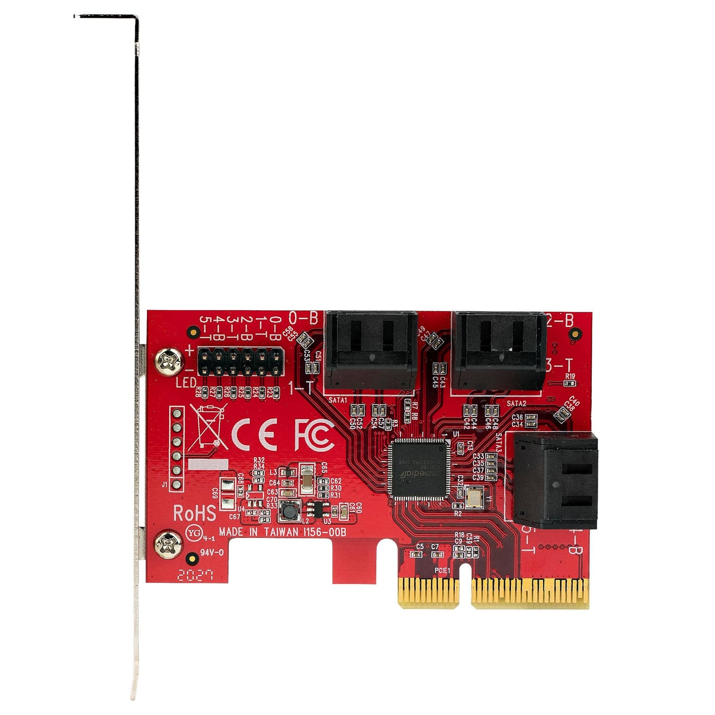 StarTech.com SATA PCIe Expansion Card 6 Ports