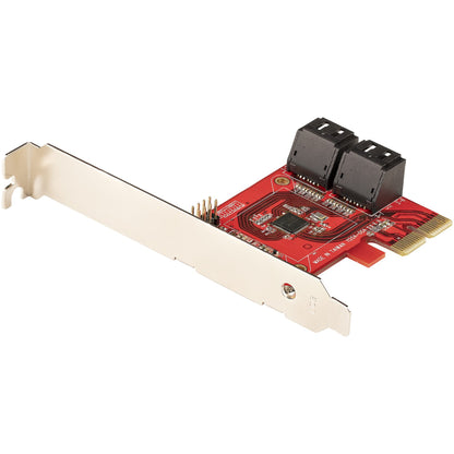 StarTech.com SATA PCIe Card 4 Ports 6Gbps Non RAID - NWT FM SOLUTIONS - YOUR CATERING WHOLESALER