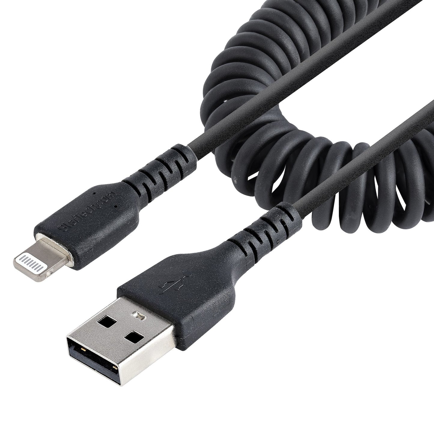 StarTech.com 1m 3ft USB To Lightning Cable Coiled - NWT FM SOLUTIONS - YOUR CATERING WHOLESALER