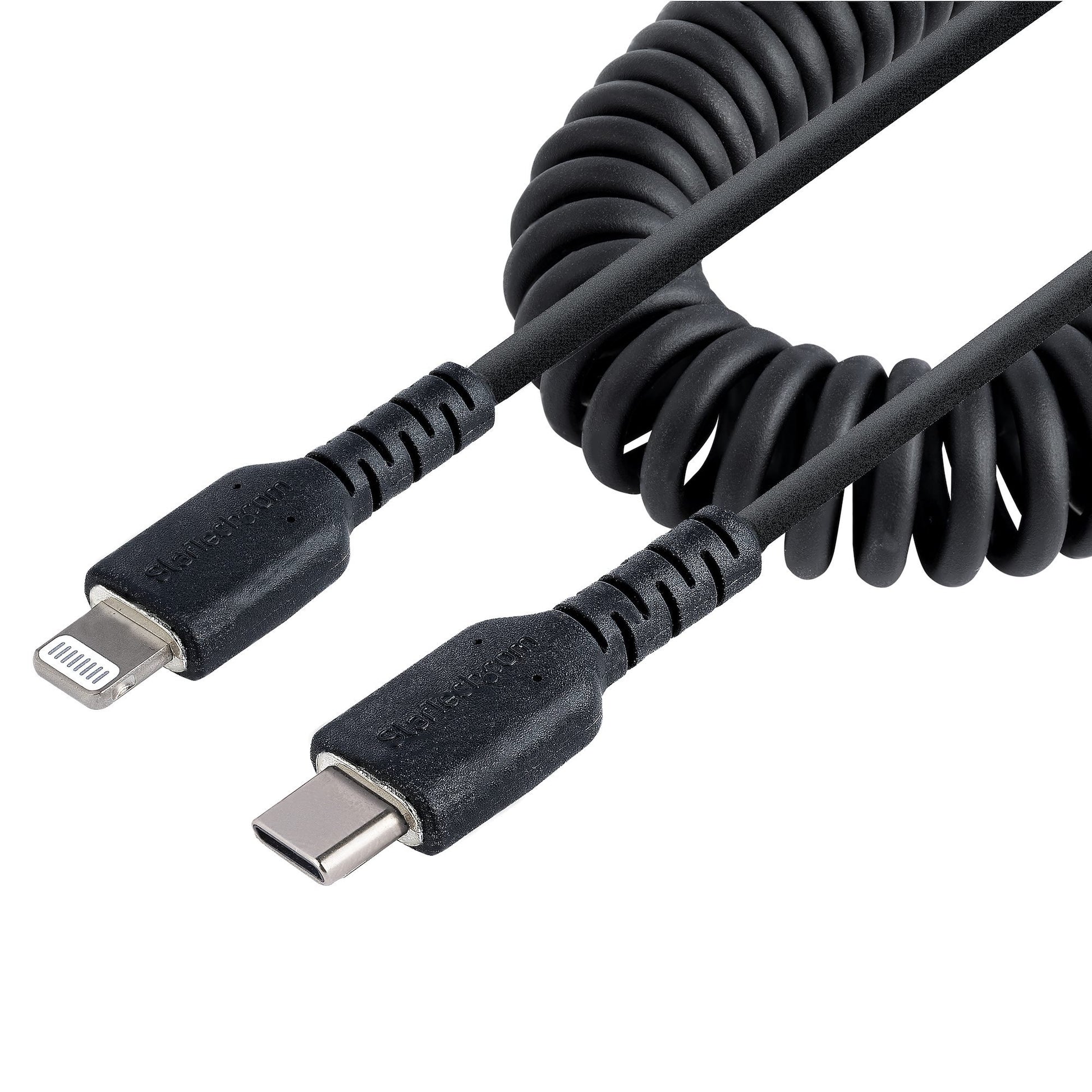 StarTech.com USB C To Lightning Cable 50cm Coiled - NWT FM SOLUTIONS - YOUR CATERING WHOLESALER