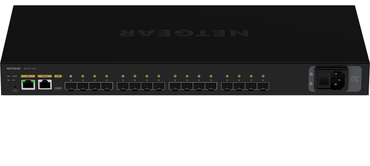 Netgear M4250-16XF 16 Port Managed Network Switch - NWT FM SOLUTIONS - YOUR CATERING WHOLESALER