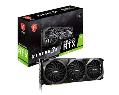 MSI NVIDIA GeForce RTX 3070 TI VENTUS 3X 8G OC 8GB GDDR6X Graphics Card